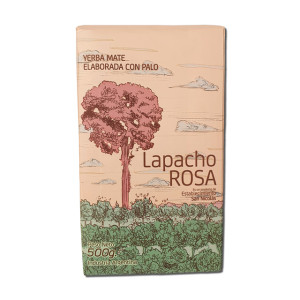 Yerba Mate Lapacho Rosa Tradicional X 500 Grs (intensidad Suave)